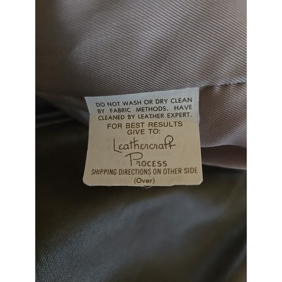 Leather Pants 30x30 Indulgence Brand Vintage Size 8 Buttery Soft Brown - Picture 6 of 6